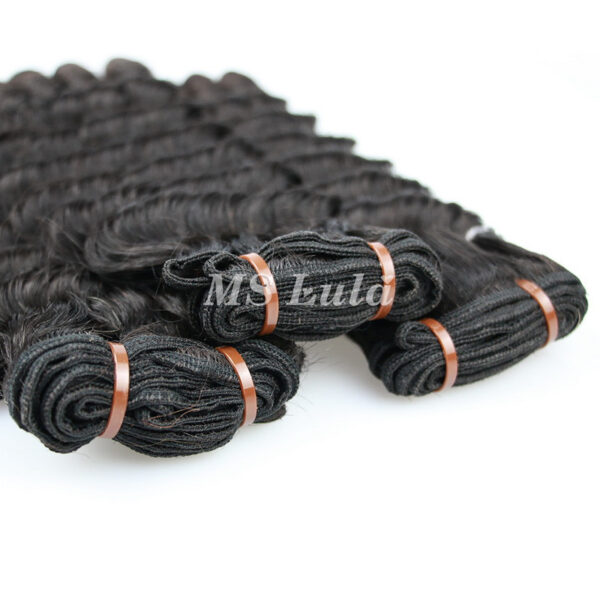 Deep Wave Virgin Human Hair Double Drawn Bundles - Image 7